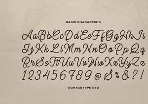 Alontima | Monoline Script