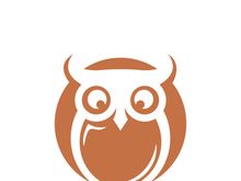 Owl logo icon design animal and simple business abstract vector