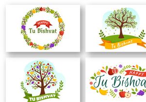 13 Happy Tu Bishvat Illustration