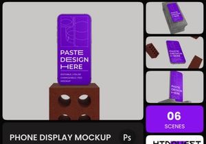 Phone Display Mockup