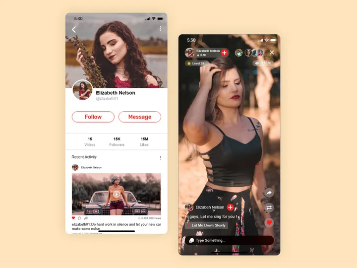 Video Streaming App UI