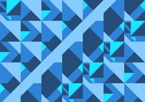 Dark Blue geometric pattern minimalist artwork