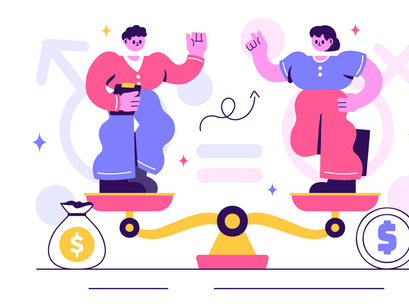 10 Sexism Awareness Illustration