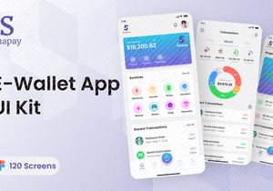 Free Digital Wallet App UI Kit