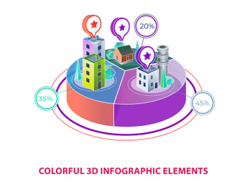 Colorful 3d Elements preview picture