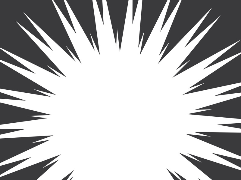 Speed Lines Comic Book Design Element Vector Illustration