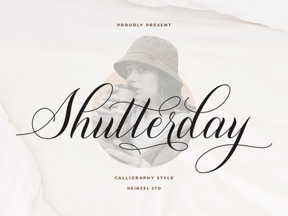Shutterday - Calligraphy Script by Heinzel Std ~ EpicPxls