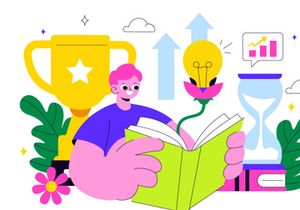 10 Personal Growth Illustration