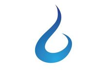 Water drop Logo Template vector illustration design