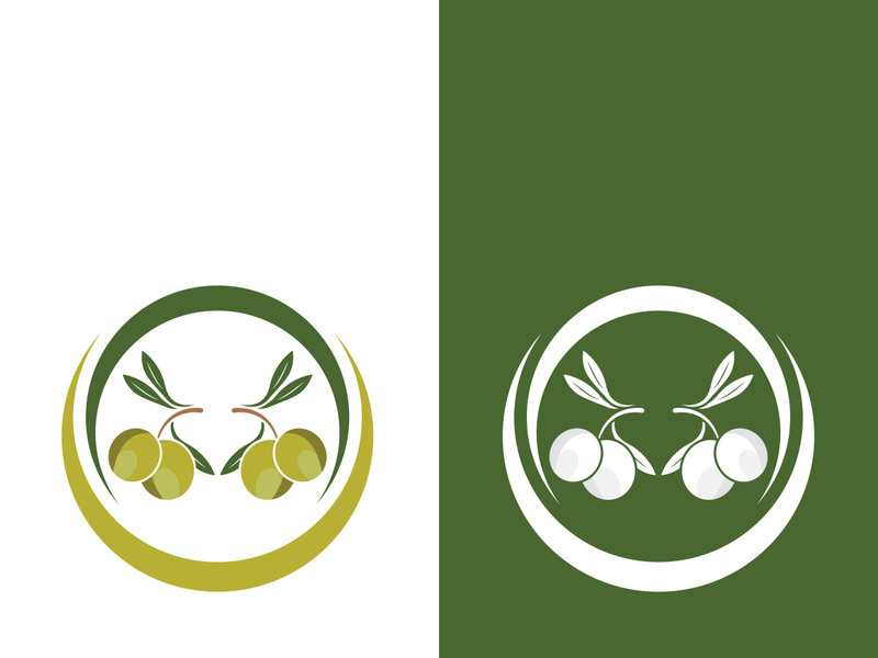 Extra virgin olive oil logo icon design vector illustration