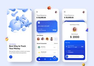 Digital Wallet App Design