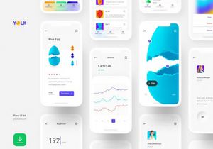 Yolk – Free iOS UI Kit