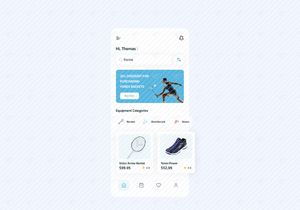 Eminton - Badminton E-Commerce Mobile App