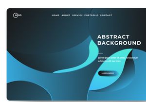 Abstract trendy gradient background
