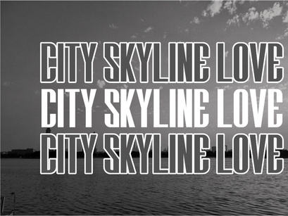 Skylines - Modern Sans Serif Font