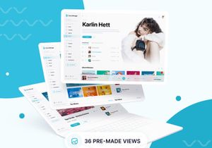 Soundstage Music Platform UI Kit