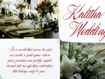 Yureika Glasious | Classic Elegant Script