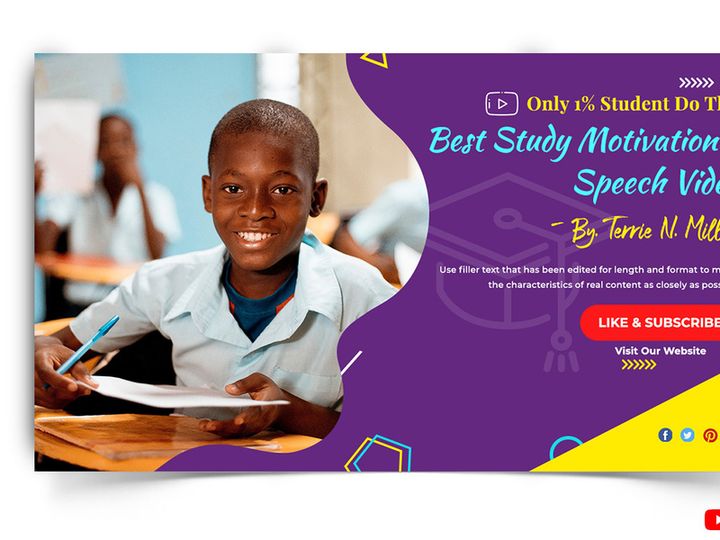 Education Youtube Thumbnails