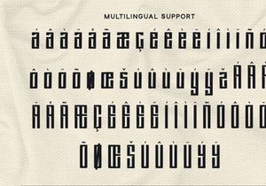 Solstice - Display Font