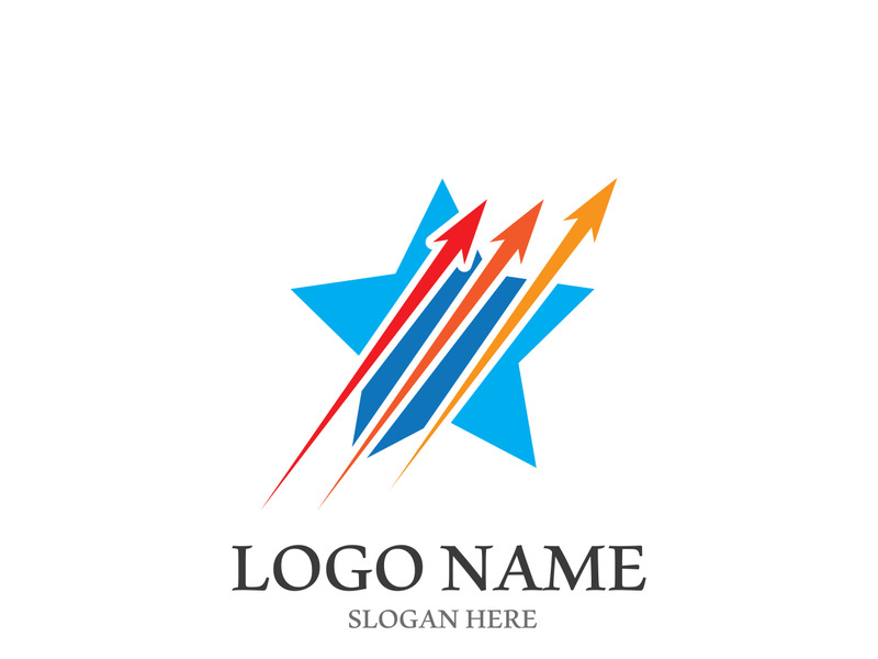 Star icon template vector illustration design