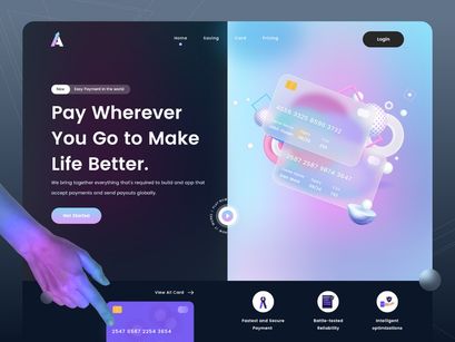 Online Payment Web App Design