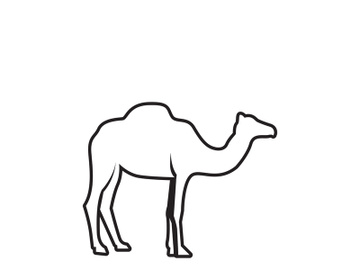 Camel Icon Vector illustration design preview picture