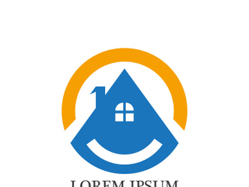 Real Estate home building , Property and Construction Logo design preview picture