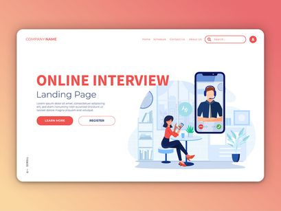 [Vol. 7] Online Stuff - Landing Page Illustration