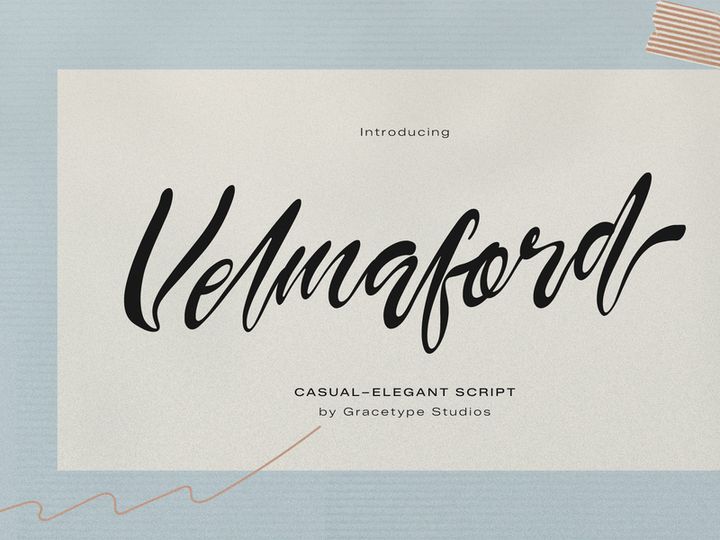 Velmaford | Casual Elegant Script