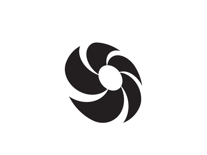 Vortex illustration Template design