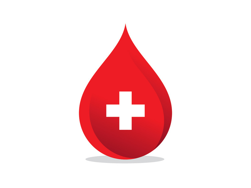 Blood donors icon , blood logo vector illustration
