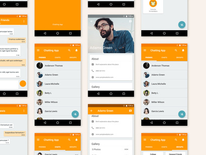 Chatting App - Android UI Template