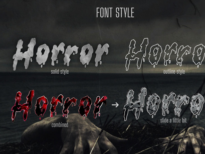 Serrem Spooky Two Style Font