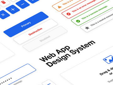 Web App Design System preview picture
