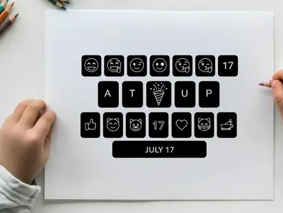 iconos de celebración del 17 de julio ilustración vectorial de diseño plano