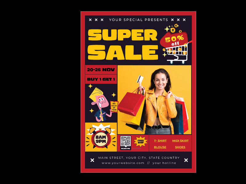 Super Sale Flyer