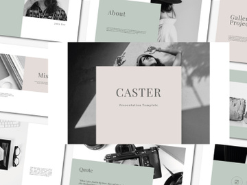 Caster - PowerPoint Template preview picture