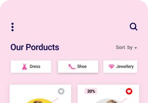 Online Shopping Mobile App