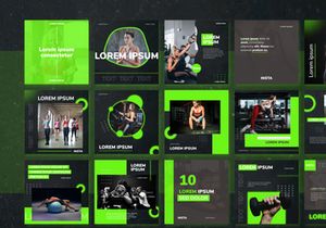 Instagram Templates Sport Canva