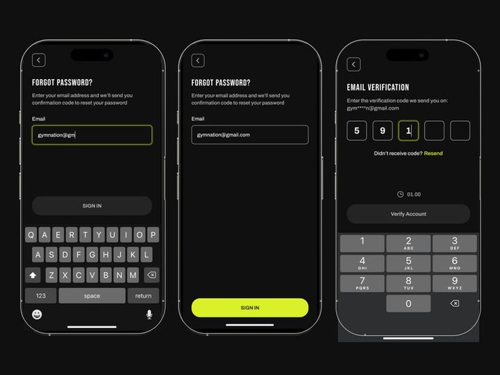 Gymnation - Reset Password 1