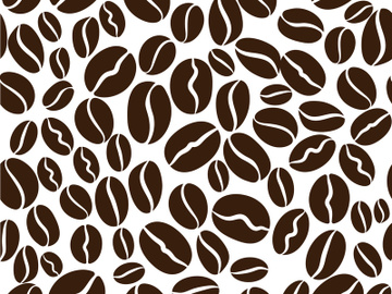 Coffee bean icon illustration preview picture