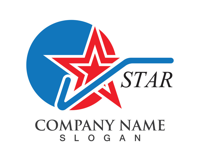 star vector icon illustration design template