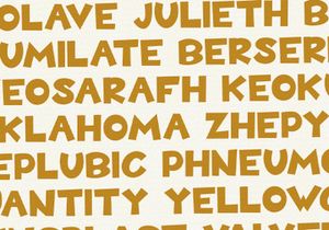 Travis Zone - Playful Display Font