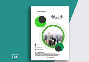 Flyer Business Template Bundle 6 Color