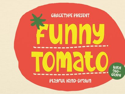 Funny Tomato | Playful Hand Drawn