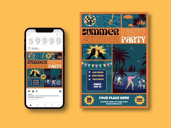Summer Party Flyer