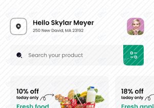 Grocery - Mobile UI Kit V2