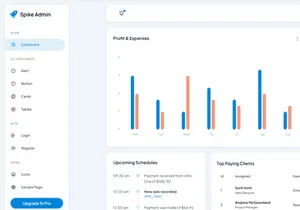 Spike VueJS Free Admin Dashboard Template