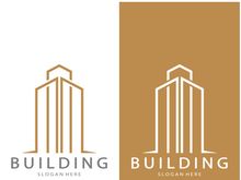 Building logo vector illustration design,Real Estate logo template, Logo symbol icon