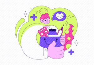 5 Ilustración Vectorial de Farmacéutico